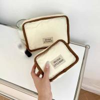 Bolsa de cosméticos portátil de Color contrastante, billetera con cremallera, monedero de Color sólido, bolsa de almacenamiento de pañuelos sanitarios suave y ligera - details 14