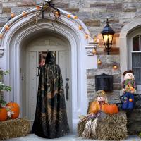 1pc, Túnica de Bruja de Halloween con Capucha de Árbol de la Vida Nórdico Vikingo para Adultos Hombres y Mujeres, Suministros de Fiesta, Vestidos, Ropa, Regalos, Disfraces - details 3