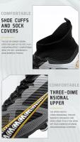 Botas de Fútbol Profesionales Unisex Zapatillas de Fútbol de Pitch de Césped para Entrenamiento al Aire Libre Zapatos de Fútbol Antideslizantes para Niños - details 4