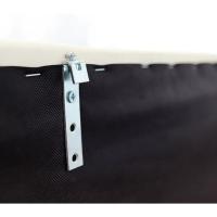 Cabecero tapizado acolchado para dormitorio, modelo Tablet largo en tela antimanchas gris antracita y medidas 151 x 125 cm para camas de 135 o 150 cm. - details 36