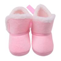 Botas De Nieve Para Bebés Invierno Calientes De Peluche Niños Niñas Antideslizantes Suela Suave Botines Recién Nacidos Unisex - details 5