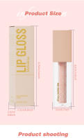 Brillo de labios hidratante, Tinte de aceite altamente hidratante con ácido hialurónico, alto brillo para unos labios más voluminosos, Brillo de labios emoliente efecto 3D Lifter Gloss - details 11