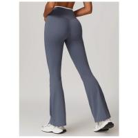 Leggings delanteros en forma de V con bloques de Color de cintura alta, pantalones de chándal adecuados para mujer, ropa deportiva para Fitness, ropa deportiva de moda - details 5