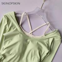 Traje de Yoga de Cintura Alta Mascarilla Completa Nylon para Exteriores Ajuste Ajustado - details 5