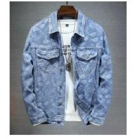 Chaqueta vaquera de color puro para hombre, abrigos informales diarios con solapa de un solo pecho, novedad de verano - details 14
