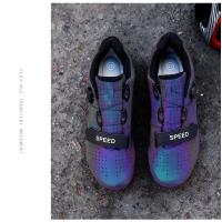 Zapatillas de ciclismo de carretera para hombre y mujer, zapatos planos de velocidad para bicicleta de montaña, con calas Spd y Pedal, novedad - details 9
