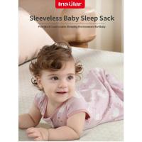 Sacos de dormir de tela de algodón para bebé, chaleco sin mangas, edredón antipatadas para niño recién nacido, saco de dormir delgado de verano con cremallera bidireccional, nuevo - details 0