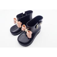 Versión Coreana De La Nueva Parte Inferior Suave Del Bebé Niños Arco Zapatos De Lluvia Niñas Jalea Baja Botas De Agua Linda Princesa Zapatos Botas Cortas - details 6