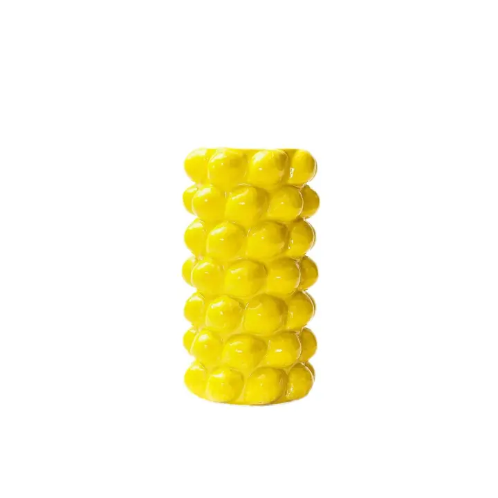 Centro de mesa con jarrón de frutas, decoración bonita con diseño 3D de limón/fresa para el hogar - 1