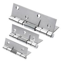 Bisagras de puerta de rebote automático plegable de acero inoxidable 304, accesorios de ventana con resorte, suministros para muebles - details 6
