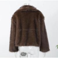 Abrigo de Piel Sintética Retro con Cuellos Largos Cálido y Grueso para Invierno - details 7