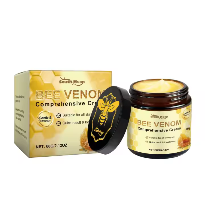 La crema hidratante para la piel con veneno de abeja SOUTH MOON es suave, hidratante, suave, delicada y nutritiva para el cuidado diario de la piel. - 1