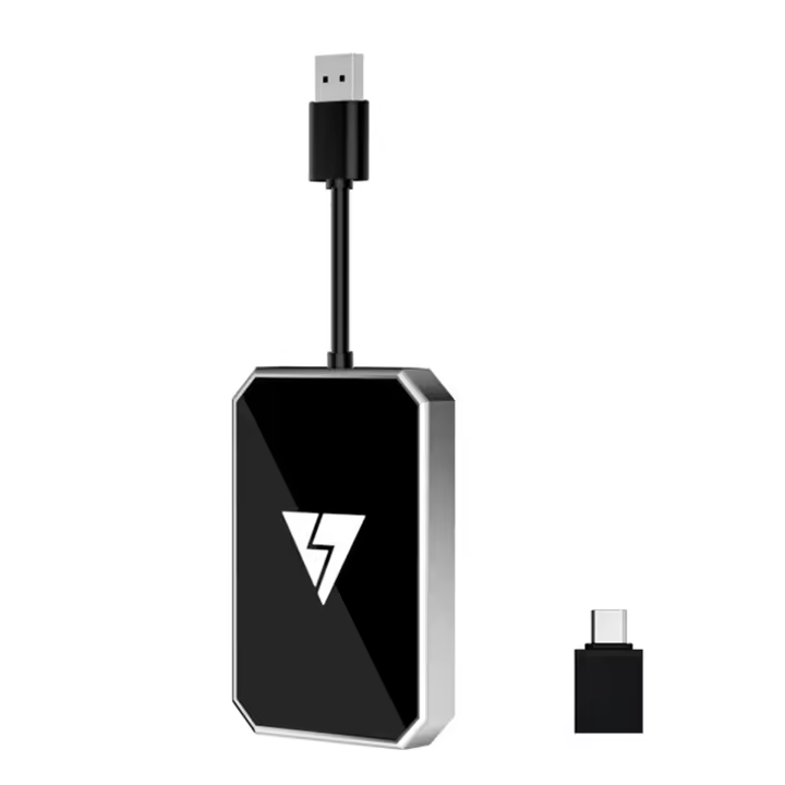 Adaptador Carplay inalámbrico 2 en 1 para coche, convertidor con cable de Android automático a inalámbrico - 1