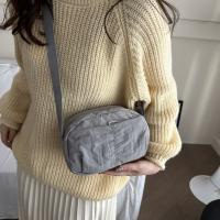 Bolso cuadrado de nailon de secado rápido, bandolera de gran capacidad, bandolera con cremallera, Color sólido, riñonera versátil para estudiante - details 1
