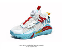 Nuevos zapatos ligeros de baloncesto para niños, zapatos deportivos con hebilla giratoria para niños, zapatillas deportivas transpirables para correr, zapatos de tenis para niños al aire libre - details 27