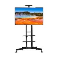 Mueble de Televisión de Salón Industrial 2 Puertas 50 Pulgadas Marrón Rústico y Negro 106x40x50cm - details 9