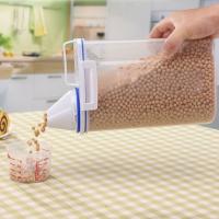 Contenedor de comida para gatos, cuenco para gatos, suministros para mascotas, accesorios, Cubo de almacenamiento de comida - details 14