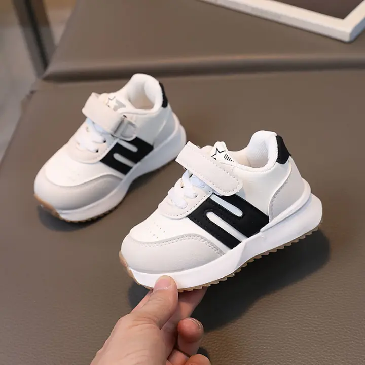 Primavera nuevos niños zapatos deportivos niñas zapatos de bebé pequeños zapatos blancos niños Forrest Gump zapatos para correr - 1