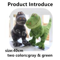 Muñeco De Peluche Dinosaurio Tyrannosaurus 40cm Cartoon Lindo Regalo De Cumpleaños Para Niños Y Niñas Relleno De Algodón PP - details 0