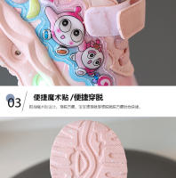 Primavera y otoño nuevos zapatos deportivos para niños princesa de dibujos animados LED luminosos compañeros de clase de 1 a 5 años niñas zapatos deportivos y de ocio - details 4