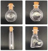 5 uds botellas de poción de naturaleza, viales de vidrio con corcho, botella de Perfume de deriva DIY para boda - details 3