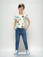 Camiseta de algodón con cuello redondo para niños, camiseta de manga corta para niños de 2 a 7 años, camisetas de verano para niños - details 7