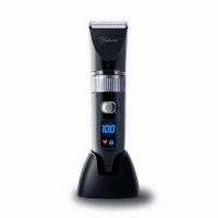 Cortapelos Profesional HATTEKER Cuchilla Cerámica Impermeable Pantalla LED Para Barba - details 1
