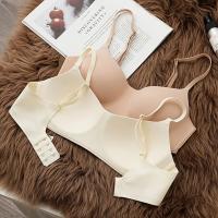 Sujetador sin costuras para mujer, Bralette, sujetadores de pecho pequeño inalámbrico, sujetador acolchado sólido, Top de tubo, ropa interior íntima de realce para adolescente - details 13