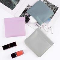 Bolsa de cosméticos de cuero, paquete de 3, minibolsa, bolsa de cosméticos, bolsa de viaje para maquillaje, bolsa de maquillaje portátil para mujer, pequeña, impermeable, bolsa de almacenamiento multifuncional - details 1
