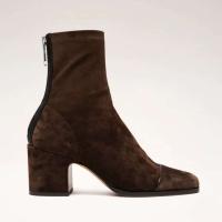 Botas hasta la rodilla de cuero genuino de alta calidad para mujer, estilo formal de invierno para mujer, informal de lujo resistente al desgaste - details 0