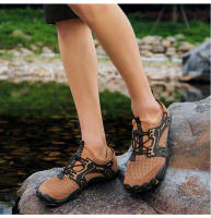 Zapatos de agua de verano para hombre, zapatos para caminar descalzos, zapatos para agua al aire libre de secado rápido, zapatos de natación transpirables, sandalias de playa para Surf - details 23