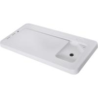Mesa Plegable de Picnic Multifuncional con Fregadero Grifo y Pistola de Riego Extensible para Balcón Jardín Camping Barbacoa Exterior Metal 114,5x59x94,5 cm Blanco - details 7