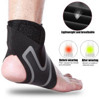 Tobillera de compresión deportiva, soporte estabilizador de tobillo, tendón, correa para aliviar el dolor, envolturas para lesiones de esguince de pie, baloncesto, correr, 1 ud. - details 5