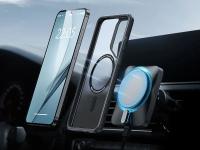 Funda para teléfono Galaxy S25 Ultra Resistente y transparente con Magsafe Amarillo - details 2