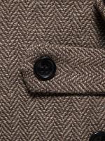 Chaleco elegante en espiga para hombre, para banquetes de negocios y bodas, chaleco informal elegante y cómodo para hombre - details 6