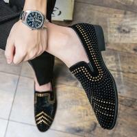 Varios estilos de zapatos formales de negocios de talla grande de cuero informal, zapatos de boda antideslizantes puntiagudos para hombres - details 11