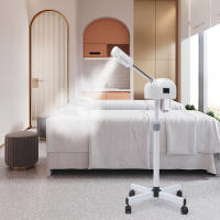 Vaporizador facial Sauna facial Vaporizador de ozono Vapozone Vaporizador facial Dispositivo de vapor para salón en casa Spa Estudio cosmético - details 0