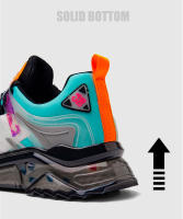 Zapatos deportivos de marca para hombre, zapatillas deportivas informales transpirables para exteriores, zapatos de aumento cómodos para correr, zapatillas gruesas - details 10