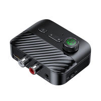 Transmisor y receptor de Audio 2 en 1 con Bluetooth, 3,5 MM, AUX, RCA, TF/USB, u-disk, adaptador inalámbrico de música estéreo Hifi con micrófono y pantalla LED - details 16