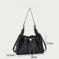 Bolso del cubo del rombo, bolso de la axila del hombro del viajero de gama alta, bolso de las mujeres, nuevo tote de la moda de gran capacidad. - details 4