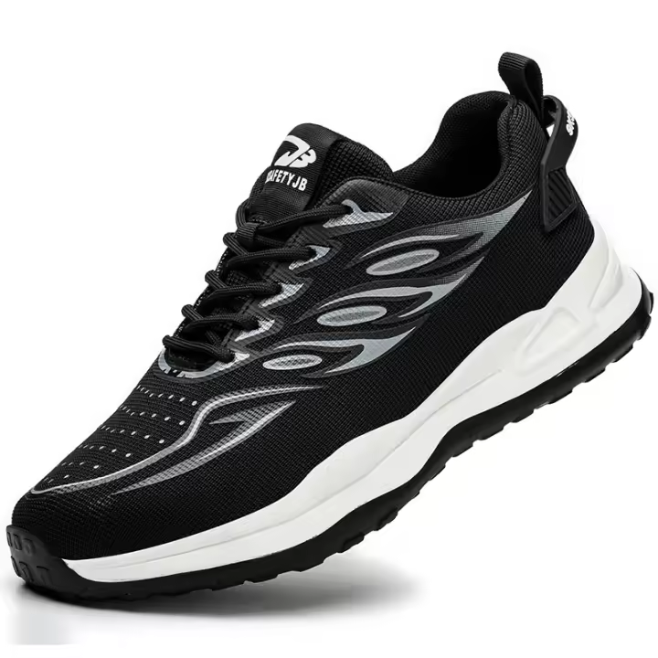 Zapatillas de Trabajo Seguras Transpirables para Hombres Botas de Acero Antichoque Ligeras Zapatos de Seguridad para Hombres - 1