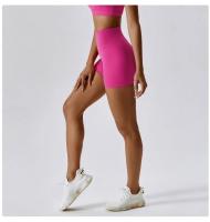 Pantalones Cortos de Yoga para Mujeres Fitness Running Ciclismo Pantalones Deportivos Transpirables Cintura Alta Entrenamiento Gimnasio Push Up Leggings de Nylon - details 3