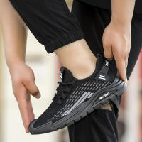 Zapatillas de moda para hombre Zapatillas de malla transpirables Suela blanda Zapatos para correr Trabajo Zapatos casuales al aire libre - details 15