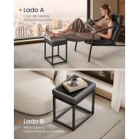 Taburete Redondo Banco de Maquillaje con Tapa Reversible Carga de 300kg - details 26