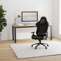 DR110 - Silla Gaming Profesional, Tejido Tejido Alta transpirabilidad, reposabrazos 4D, Ruedas silenciosas, pistón Clase 4, inclinación, cojín Lumbar y Cervical, Color Negro - details 1