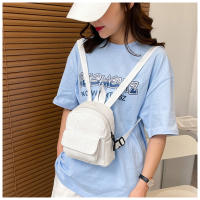 Mochila De terciopelo de pana para mujer, bolso escolar de versión coreana, sencillo, informal, pequeño, 2024 - details 17