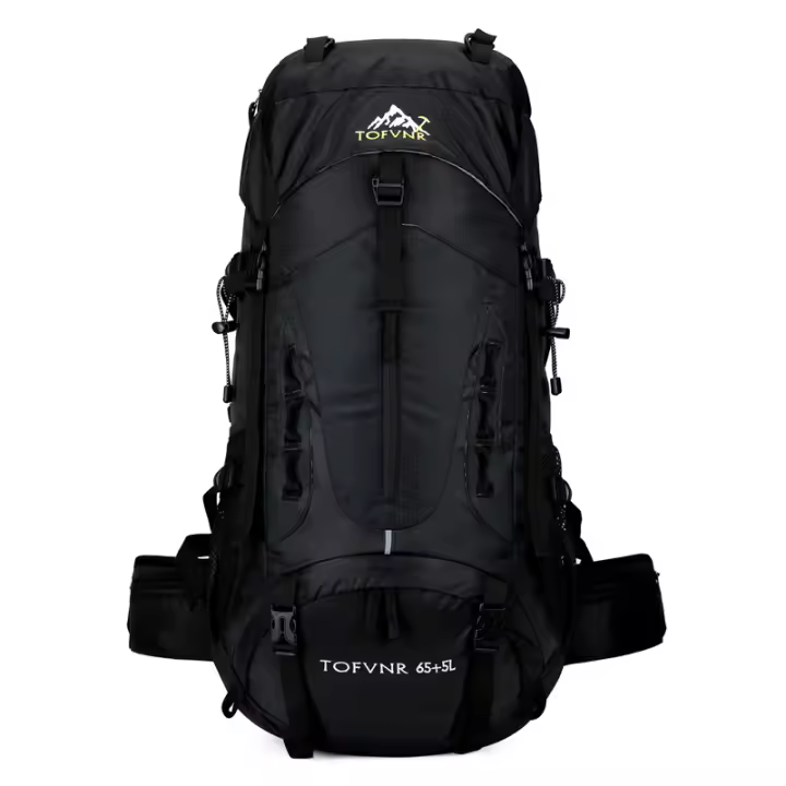 Mochila de Montañismo al Aire Libre para Hombres y Mujeres Bolsa de Viaje y Camping de 70L Mochila de Deporte con Diseño para Hombres y Mujeres Capacidad de 60-80 Litros - 1