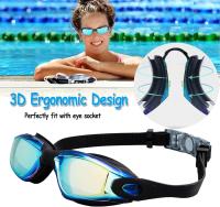 Gafas de Natación con Protección UV,Lentes de Silicona HD Ajustables,Gafas de Buceo para Mujer, Hombre, Adultos y Niños 13 + - details 4