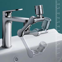 Grifo de Fregadero de Cocina con Extensión Robótica de 1080° Material de Cobre Filtro de Salpicaduras Boquilla Bubbler para Mejoras del Hogar Herramientas de Shower Sets - details 8