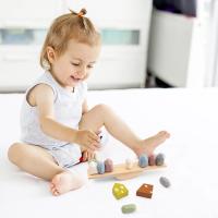 Juguetes de enhebrado de animales para bebé, balancín de madera, juegos de mesa, Montessori, habilidad práctica, bloques - details 17